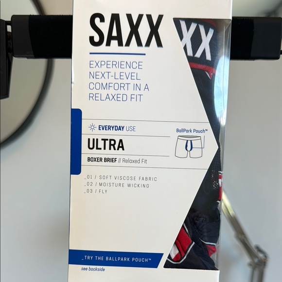 Saxx Blue and Red Underwear - Picture 4 of 4